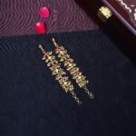 Jadau Kundan Multi Round Maateelu / Ear chains