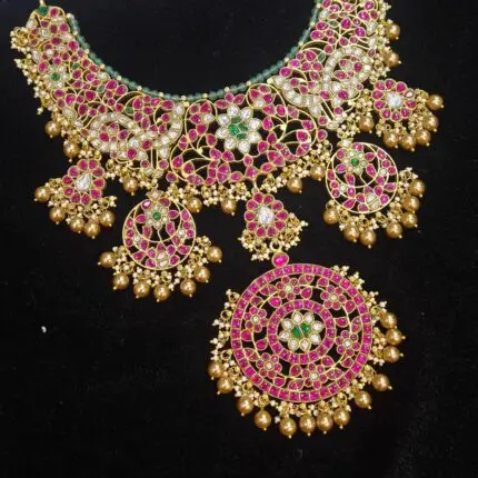 Jadau Kundan Big Statement Necklace