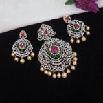 Diamond Pendant and Earrings - Image 3