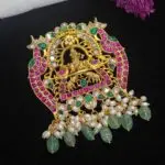 Jadau Kundan Lakshmi Pendant