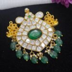 Moissanite Emerald Pendant