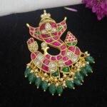 Jadau Kundan Ganesh Pendant