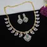 Diamond Look Mango Necklace