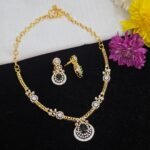 Diamond Look Simple Necklace