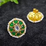 Jadau kundan studs - Image 2
