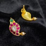 Jadau kundan studs