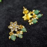 Jadau kundan studs