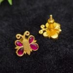 Jadau kundan studs