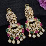 Moissanite Chandbali - Image 2