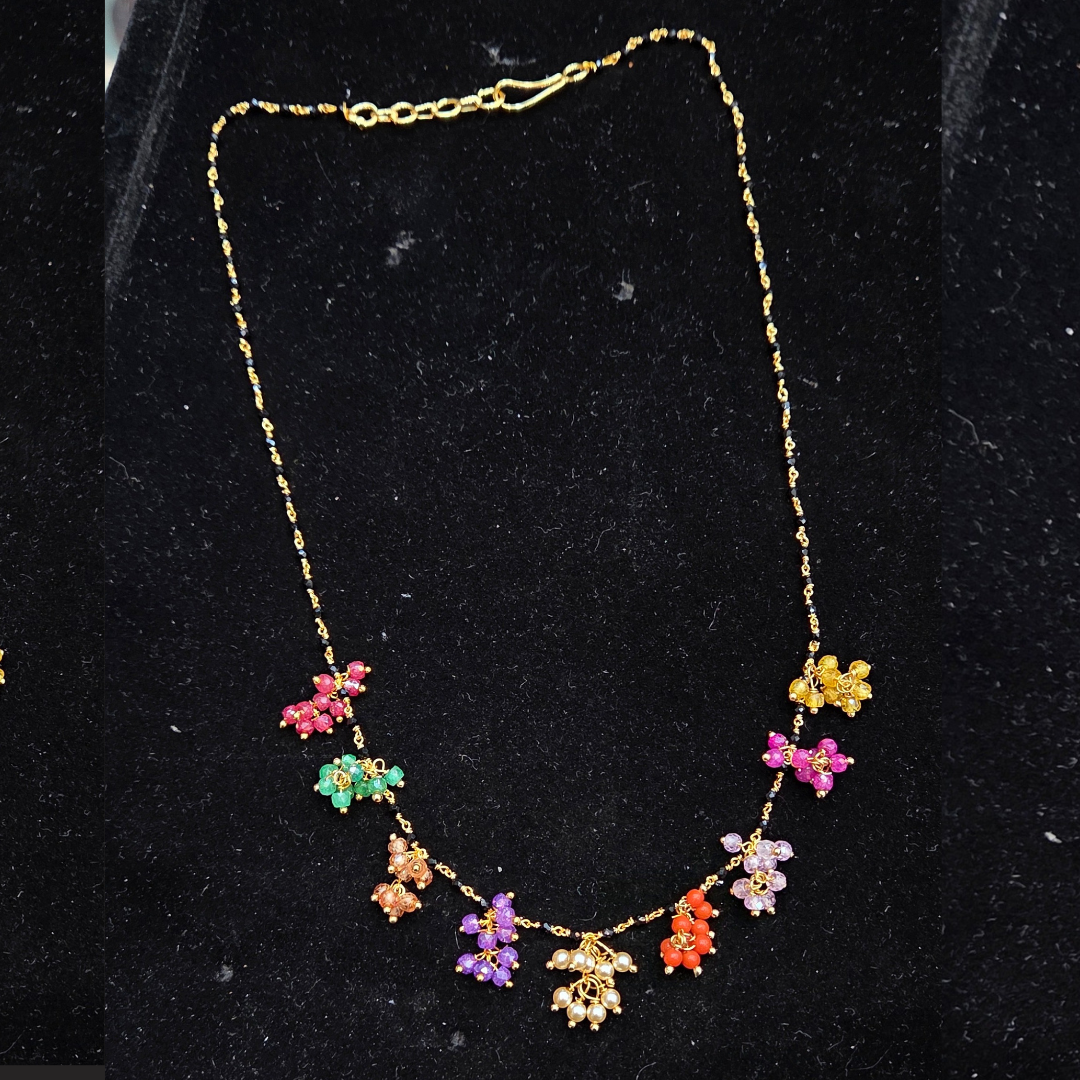 650 black beads chain - Image 1