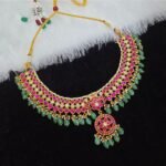 Jadau kundan necklace