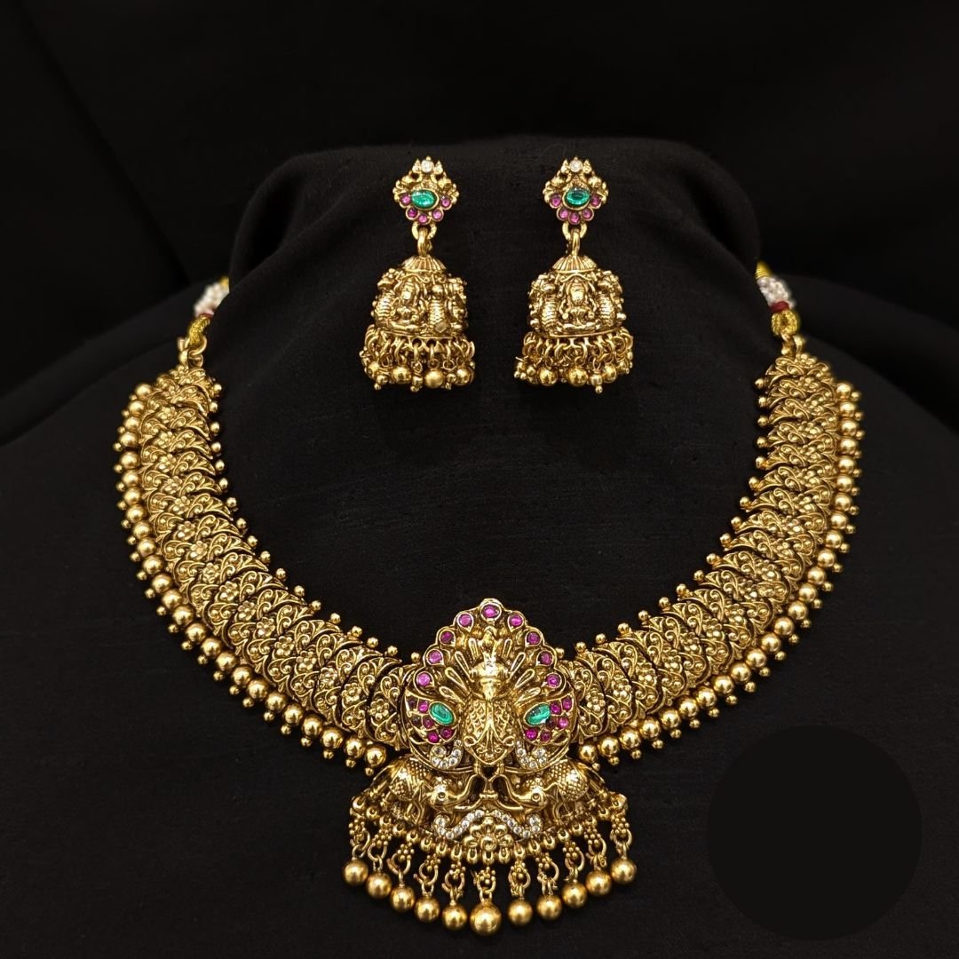 Untitled design - 2026-02-05T183239.524 Vintage Gold Replica Necklace - Image 1