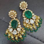 Moissanite chandbali - Image 2