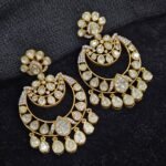 Moissanite Chandbali