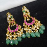 Jadau Kundan Earrings - Image 2