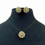 Moissanite Invisible Chain with studs