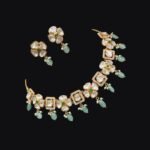 Polki Kundan Short Necklace Set