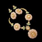 Premium Polki Fusion Necklace Gold Design - Image 2
