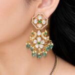 Moissanite fusion chandbali - Image 2