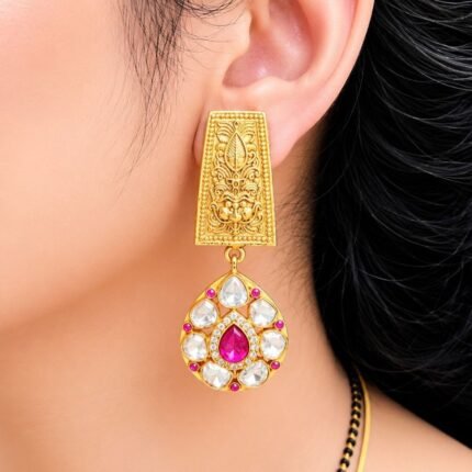 Fusion Moissanite earring