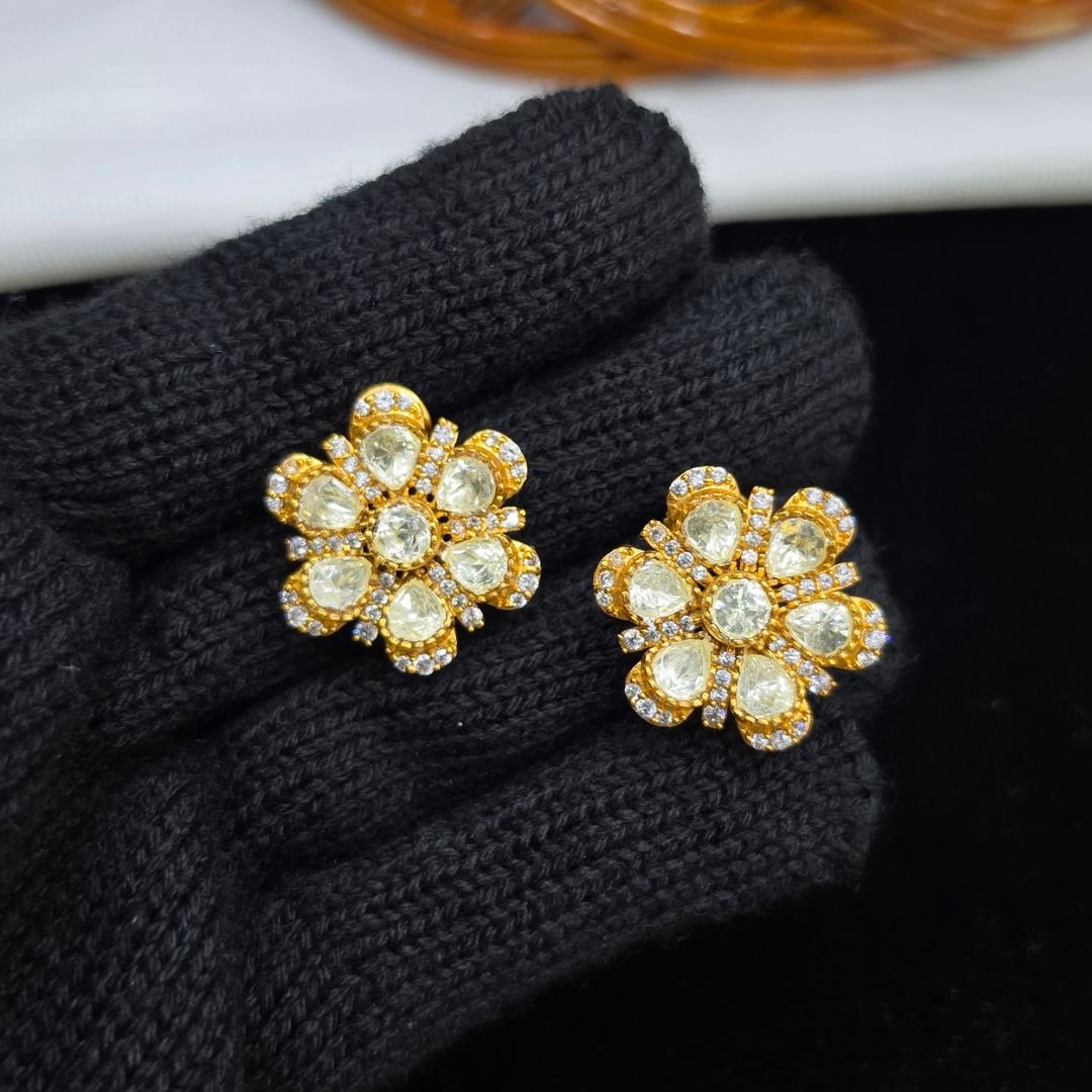 1550 (1) Premium polki studs - Image 1