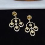 Premium polki chandbali