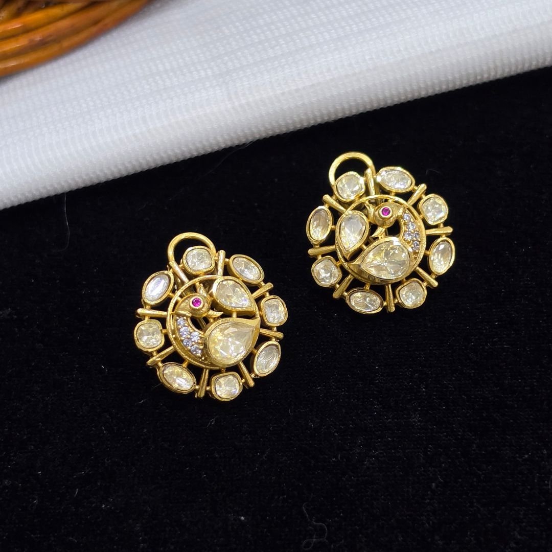 1999 (1) Premium polki studs - Image 1