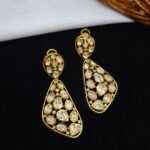 Premium polki chandbali