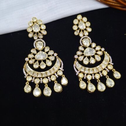 Premium polki chandbali