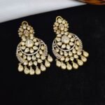 Premium polki chandbali