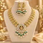 Antique (Kasulaperu) Long Haram Necklace Set