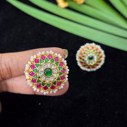 Jadau Kundan Studs