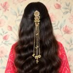 Pearl Vertical Braid Chain Hair Accessory