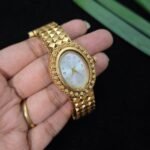Antique Gold Geometric Watch
