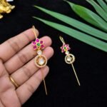 Kundan Needle Cuffs