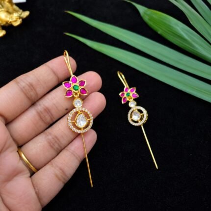 Kundan Needle Cuffs